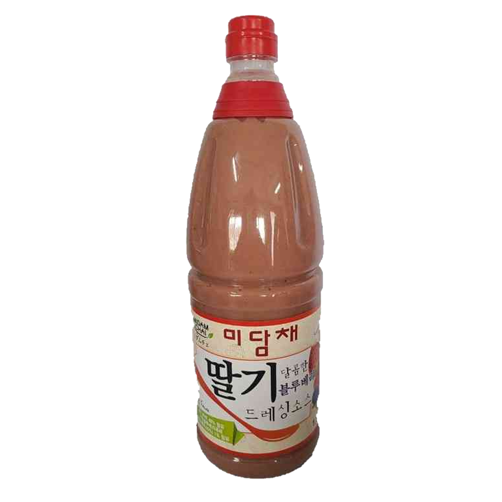 미담채 딸기블루베리 드레싱소스1.9kg : 곰소식자재
