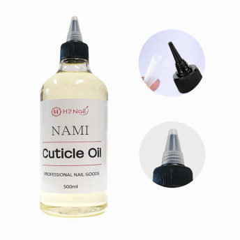 H2네일 국내산 대용량 나미 네일 큐티클오일 손톱영양제 큐티클영양 강화제 덕용 500ml : H2네일
