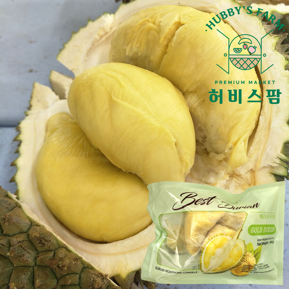 냉동 두리안 베트남 태국 열대 과일 400g : 허비스팜