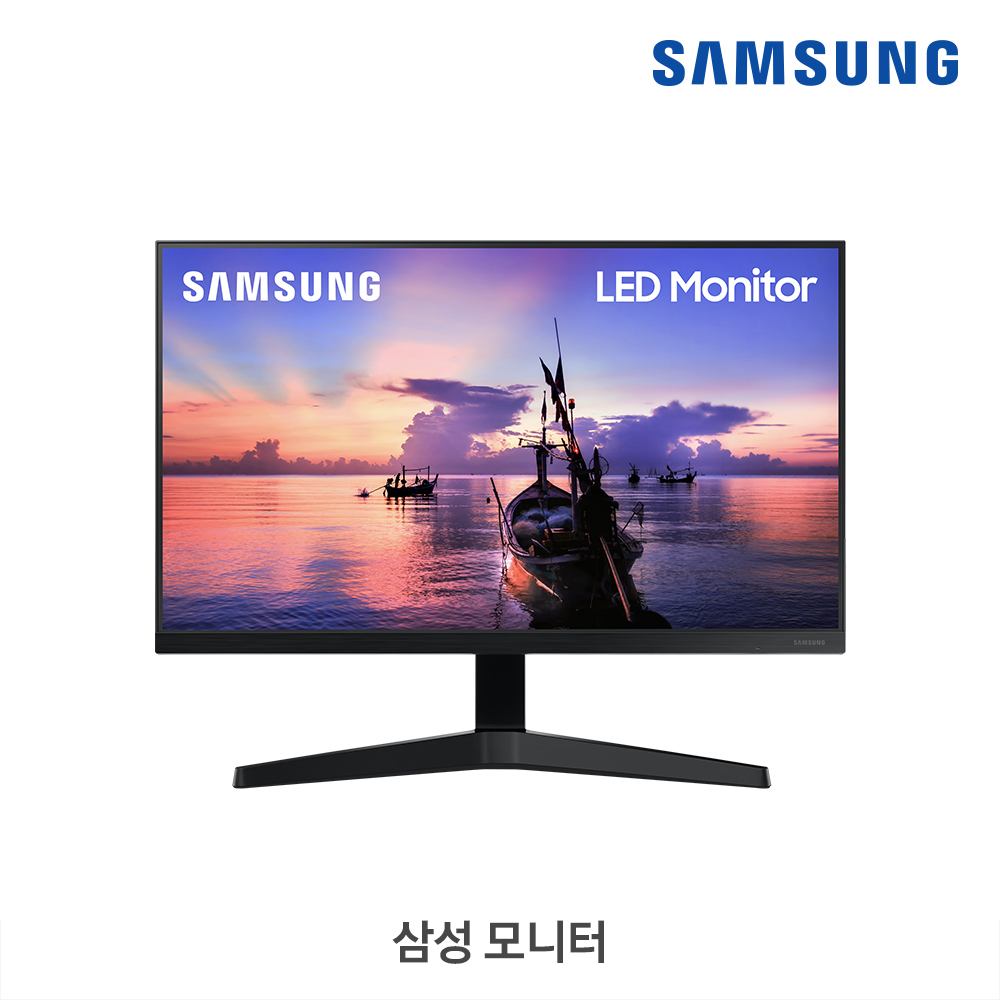 삼성전자 F24T350F 60.4cm LED 컴퓨터 모니터 슬림베젤 IPS 광시야각 75Hz : 온라인공식파트너 오제플러스