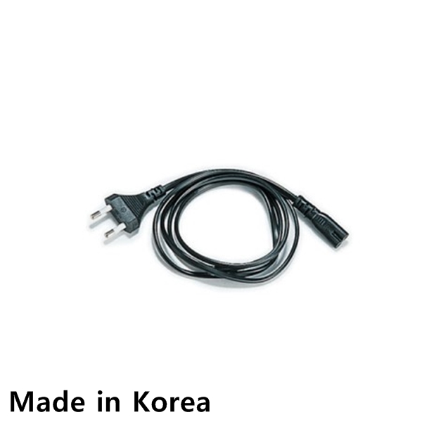 (국산) 3구 2구 PC 전원케이블 전원 파워코드 30cm : 뉴스마트전자