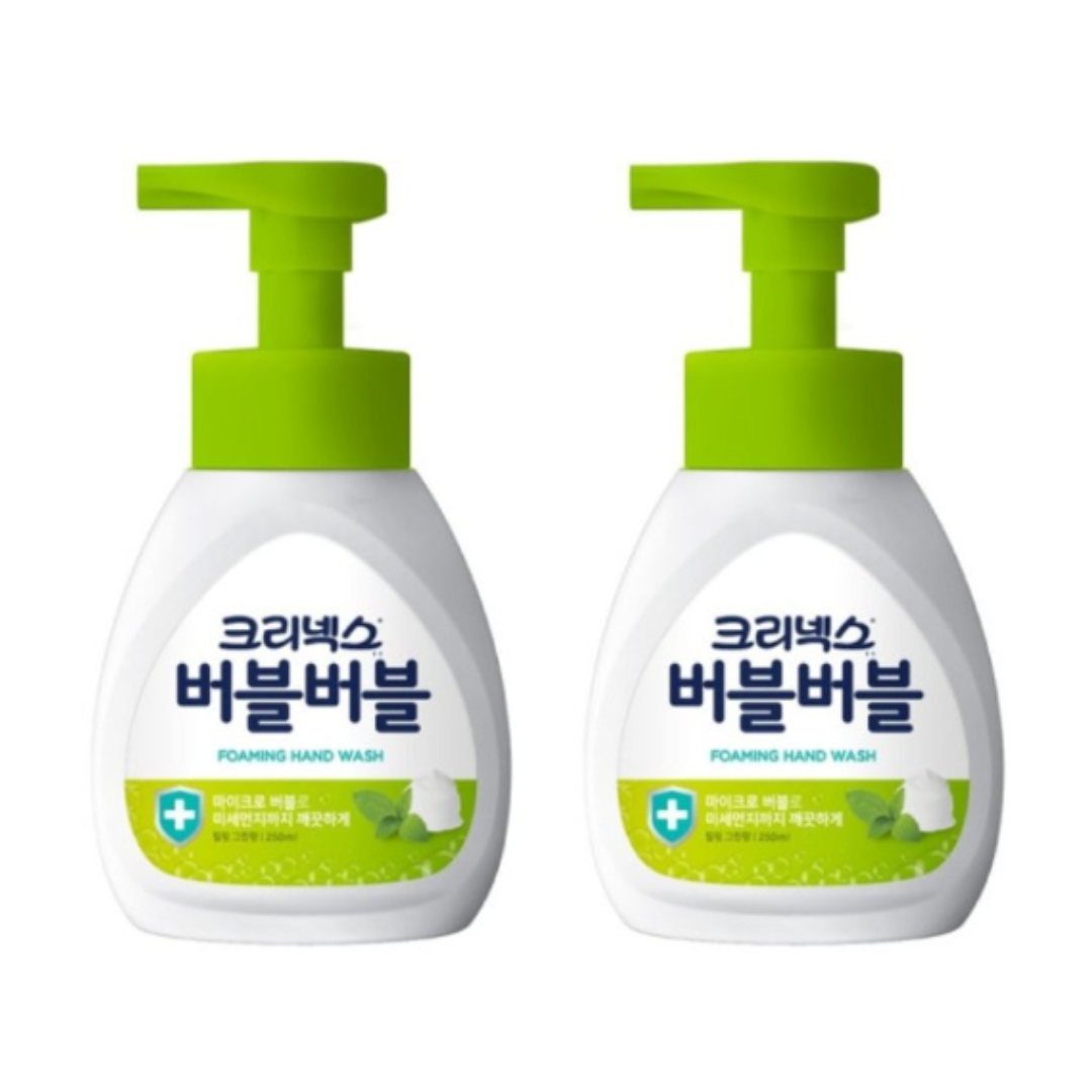 크리넥스 버블버블핸드워시 힐링그린 250ml 2 : 알럽마켓