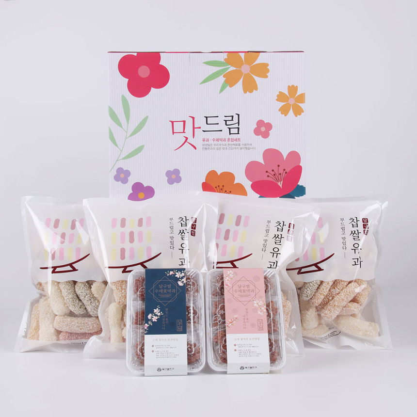 달구벌 맛드림 선물세트(수제약과+수제유과 혼합세트) : 민생상회