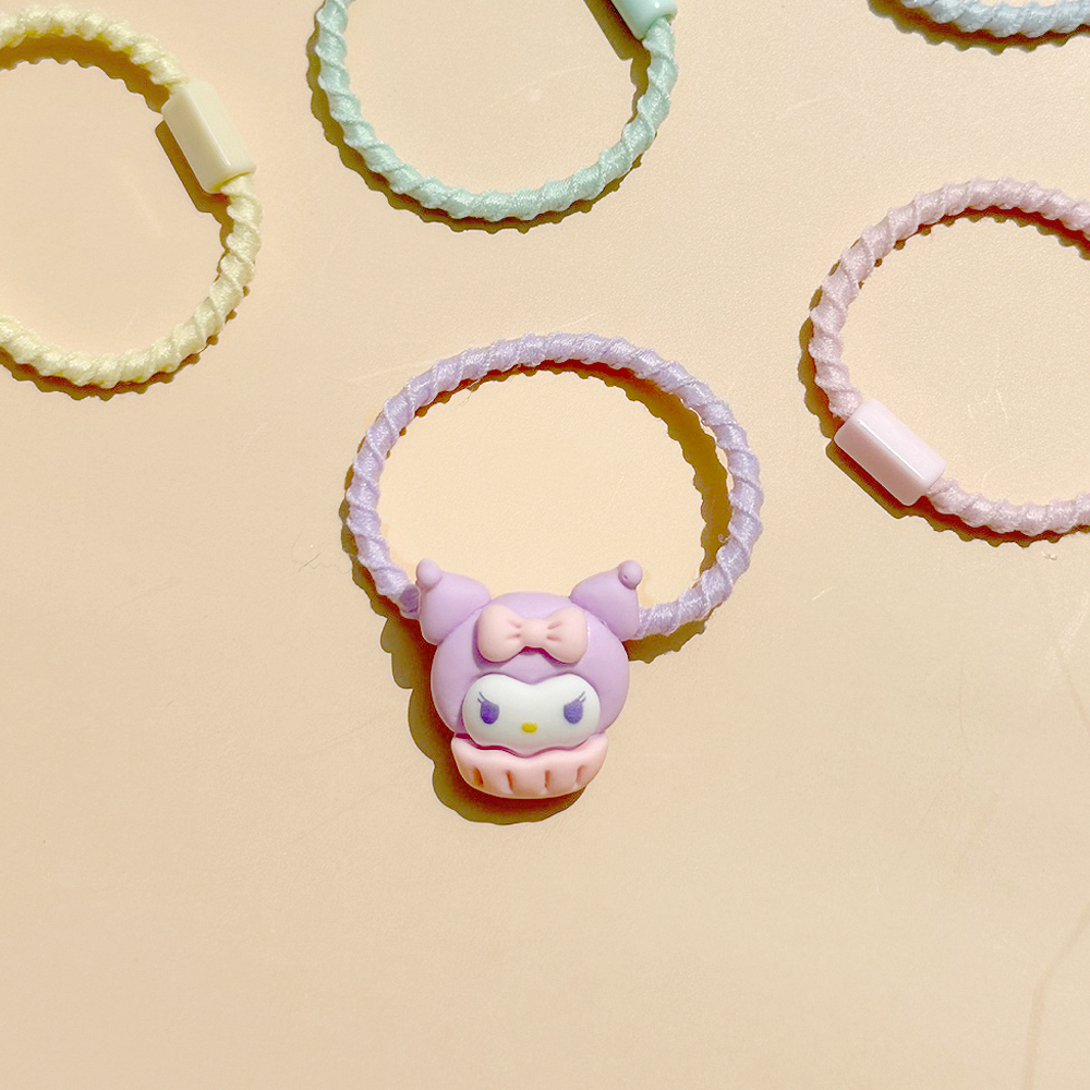 파스텔 머리 끈 고무줄 미니 머리고무줄 만들기 DIY 원형 헤어 : 유님마켓