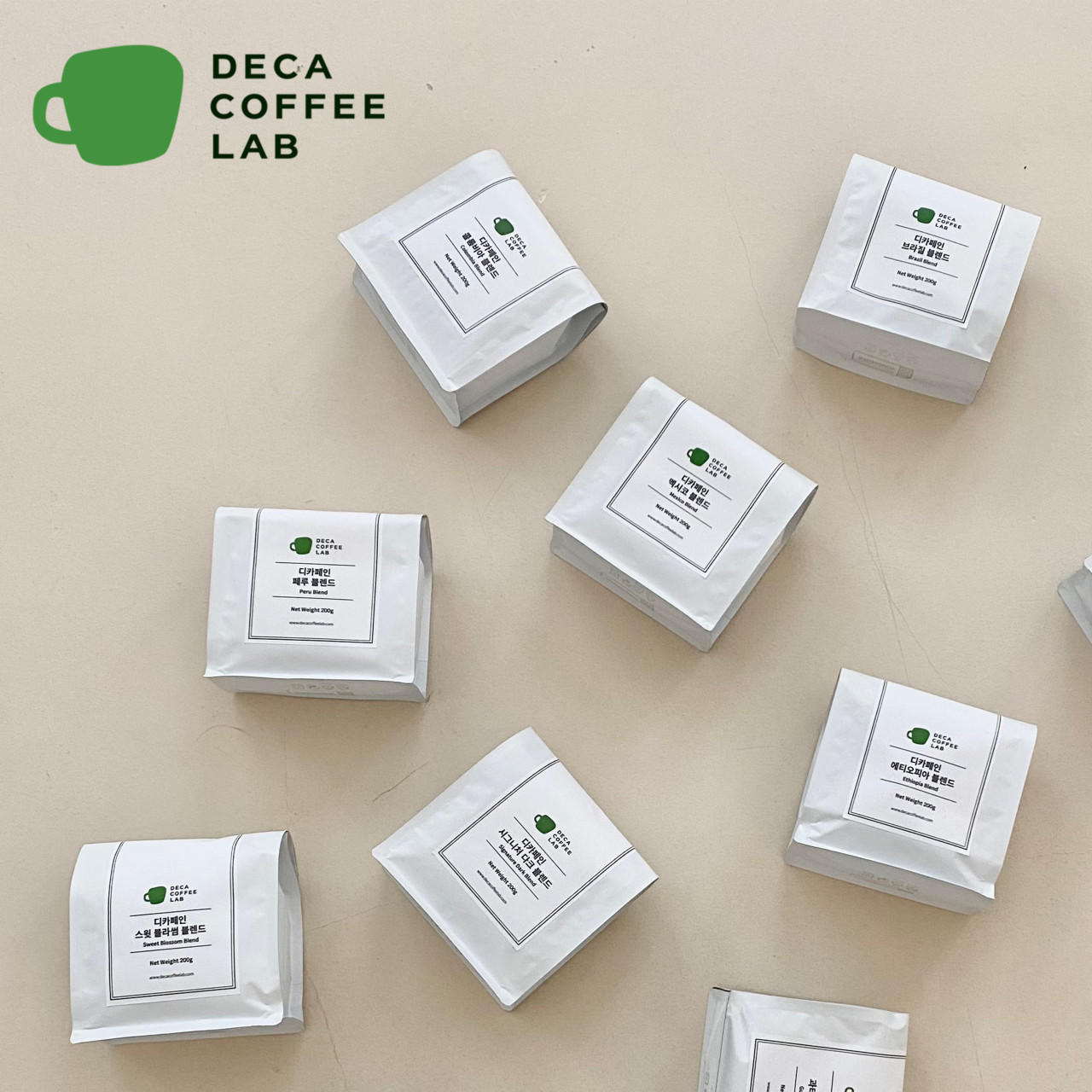 디카커피랩 원두 70g 디카페인 로스팅 커피원두 : DECA