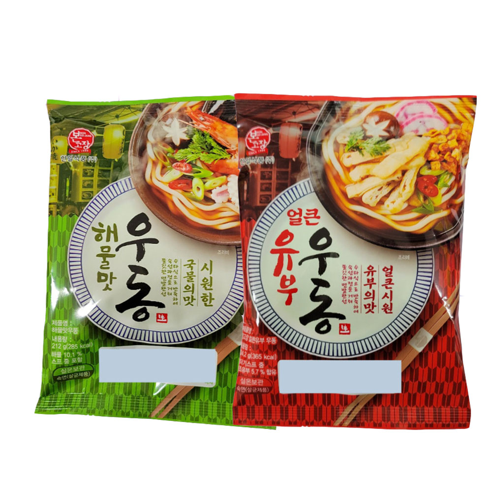 한일식품 본고장 얼큰시원 유부우동 (234.2g x 1개입) : 파스퇴르365