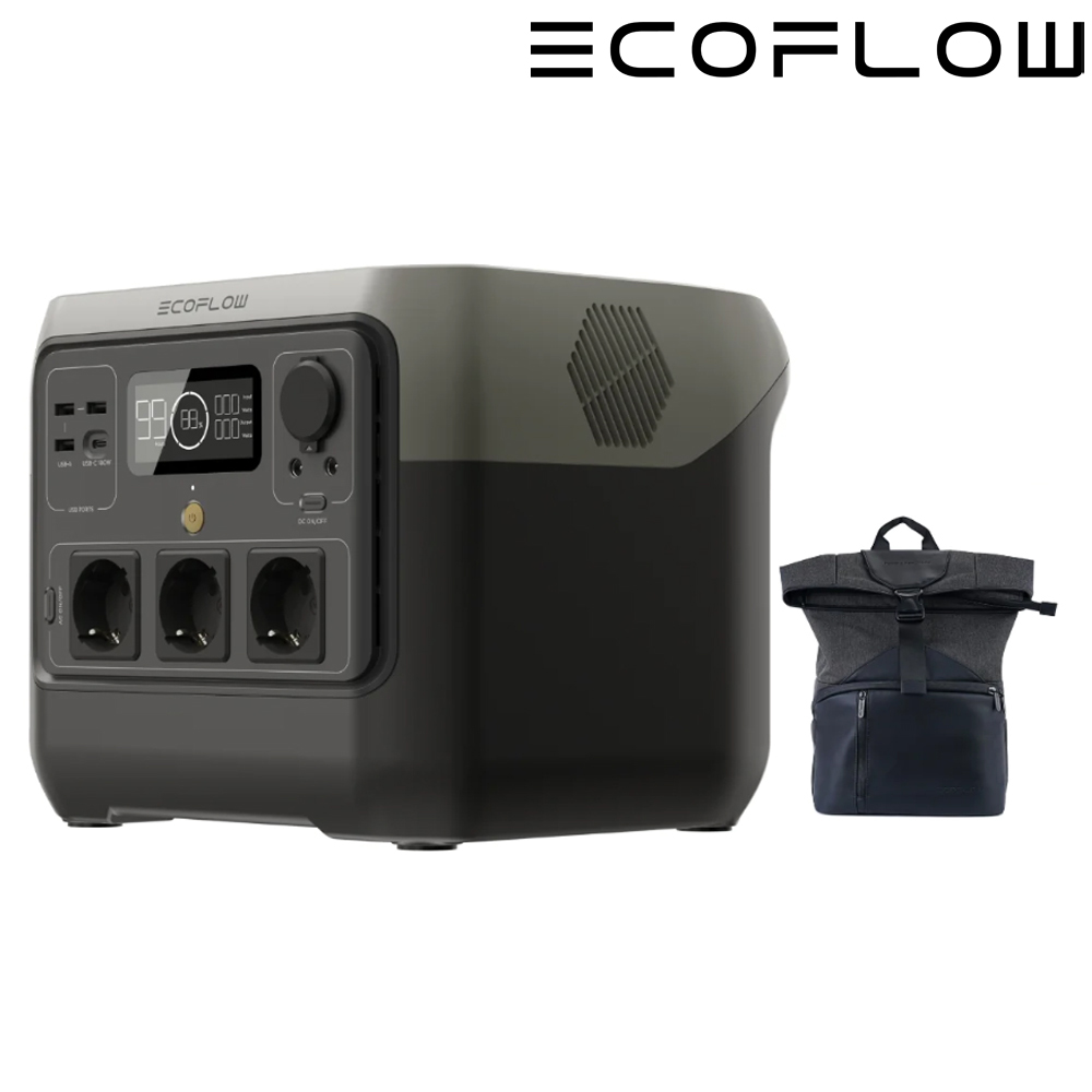 에코플로우 리버2프로 캠핑용 파워뱅크 리튬 인산철 배터리 768Wh 220V 차박 낚시 : 씨제이툴-CJTOOL