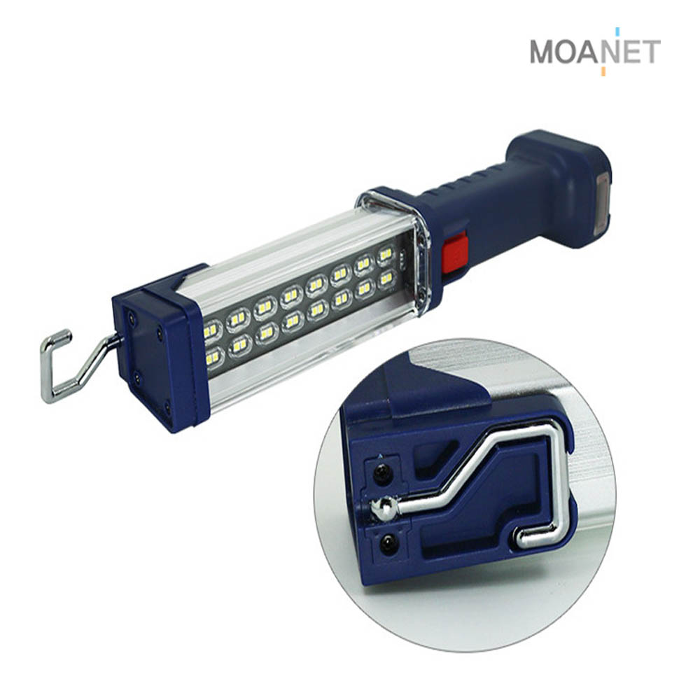 모아넷 LED 충전작업등 20W 충전랜턴 후래쉬 캠핑등 써치라이트 : 모아 넷