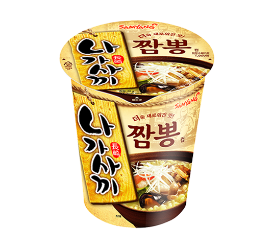 삼양 나가사끼짬뽕 작은컵 65g x 6개 컵라면 박스 : 모든음료