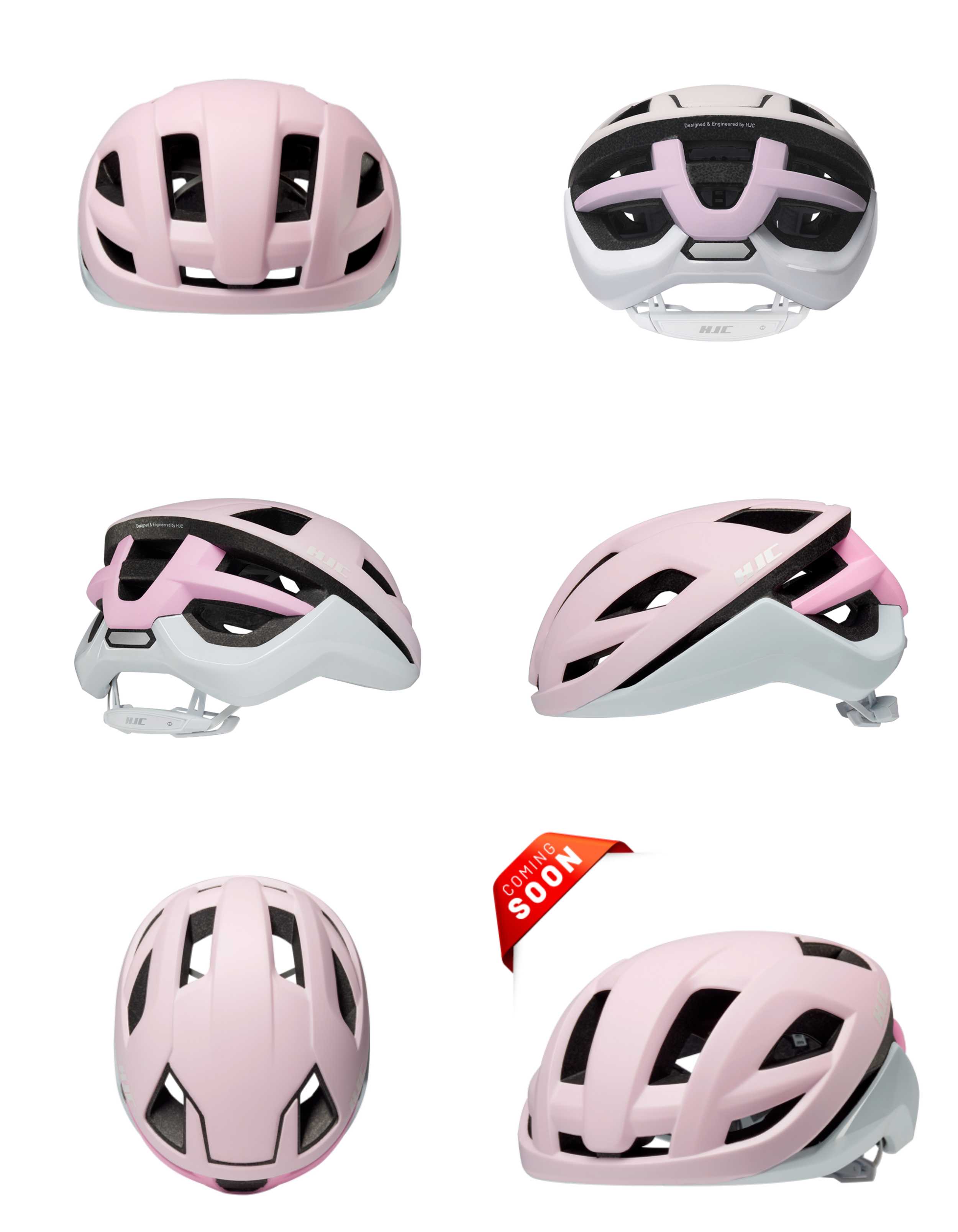 HJC 벨루스 초경량 로드 MTB 자전거 헬멧 홍진 S M L : 타자