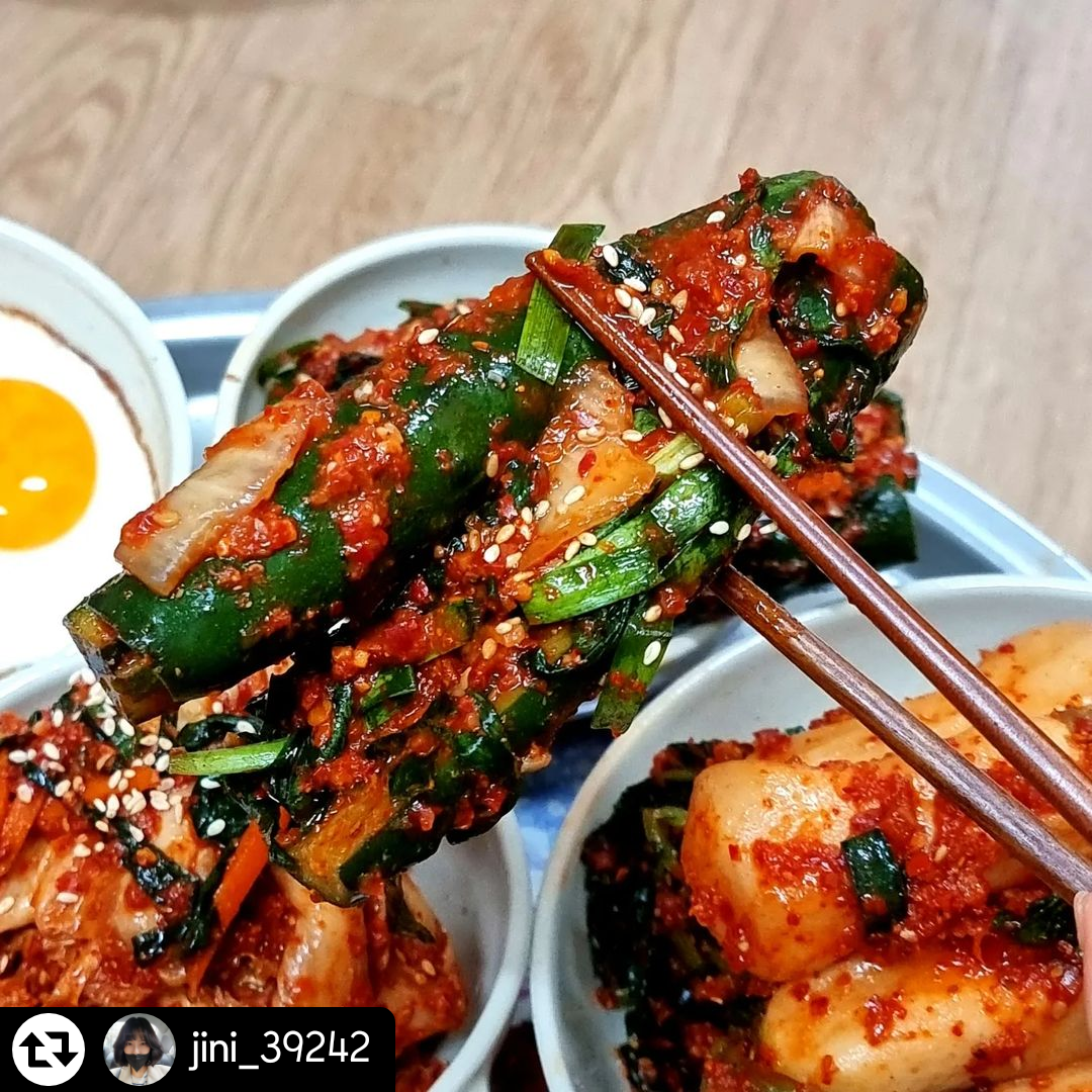 양념이 맛있는 전라도 오이소박이 오이김치 500g  / 당일제조발송 : 광주 김치하우스