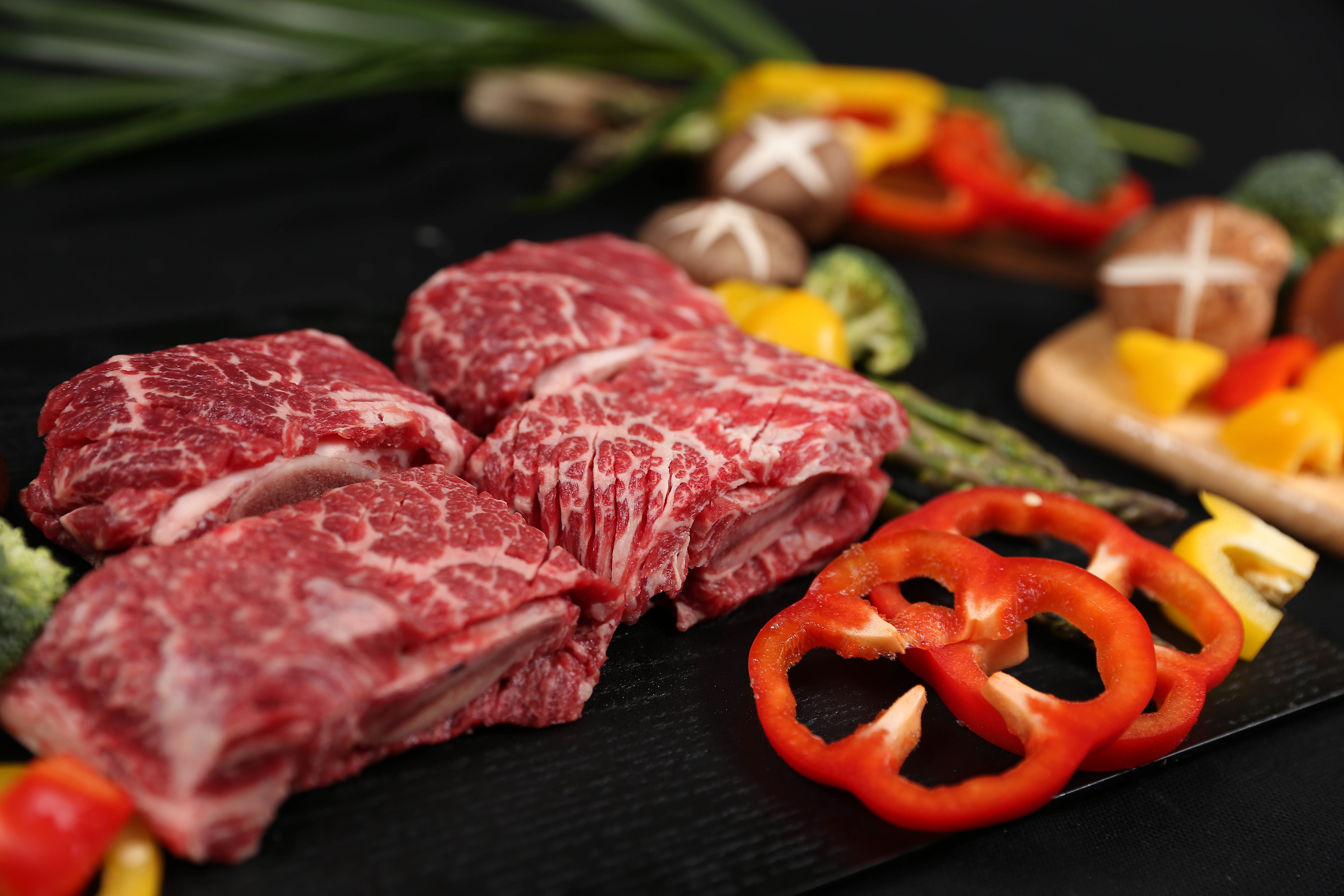 논산축산 LA갈비 찜갈비 500g 미국산 냉동 수입육 소고기 : 논산축산