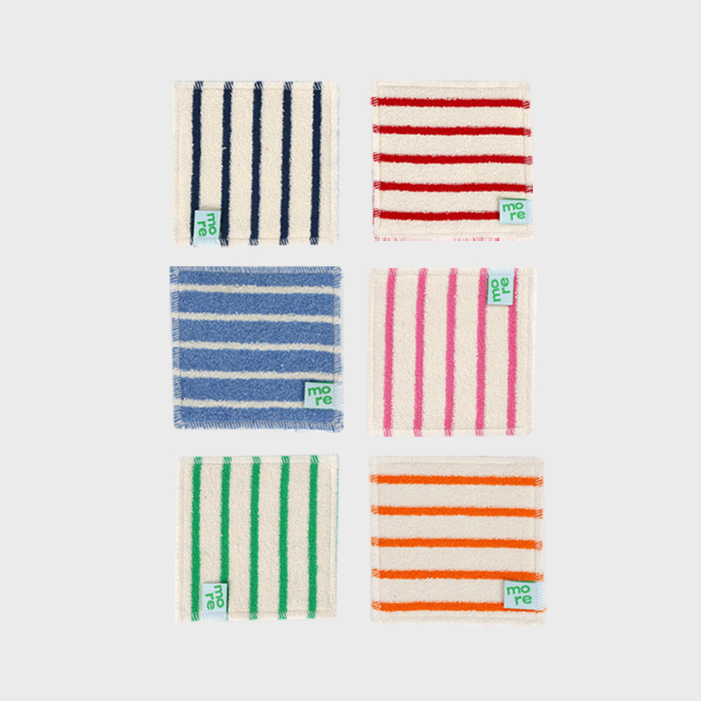 스트라이프 타월 코스터 (11colors) : 아이원트모어