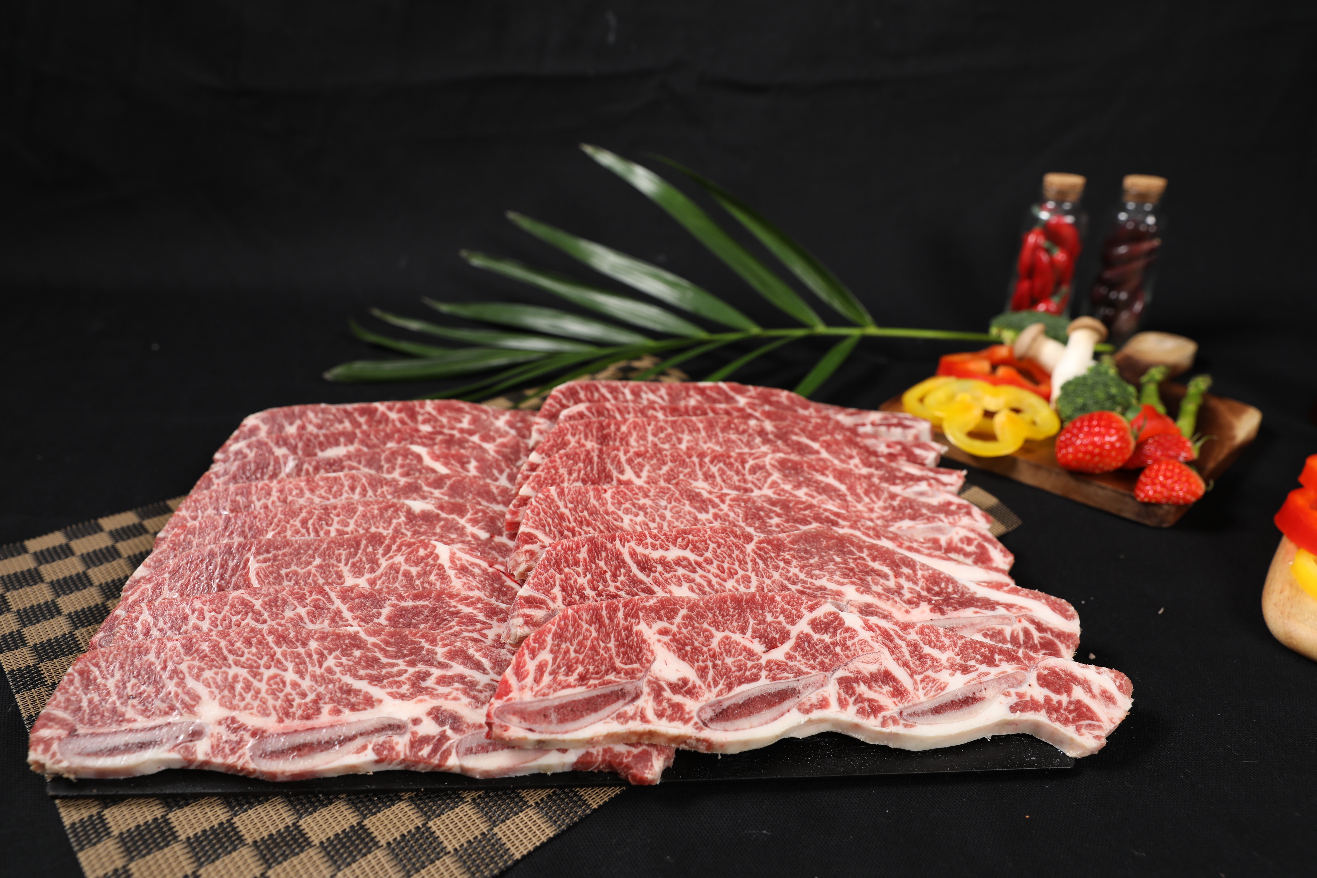 논산축산 LA갈비 찜갈비 500g 미국산 냉동 수입육 소고기 : 논산축산
