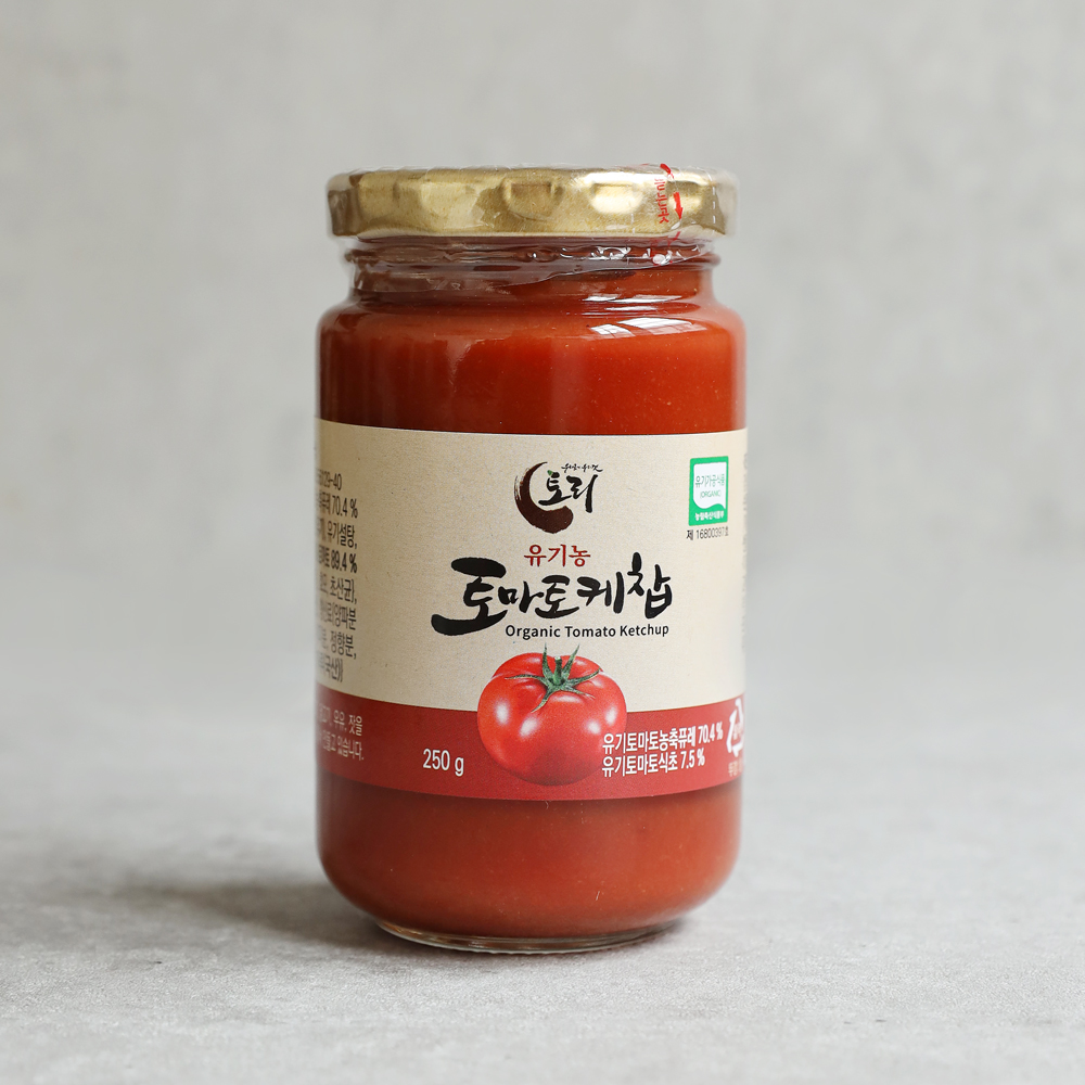 유기농 케찹 토리식품 국산 토마토 케첩 250g 아기케첩 : 삿갓유통 SGMARKET