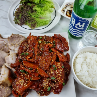 매운양념 불족발 순살족발 1K : RALLYSHOP