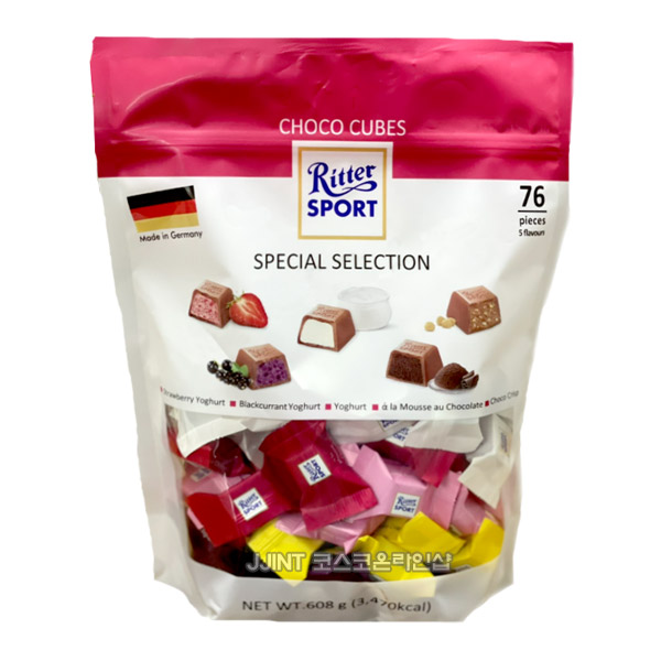리터 스포츠 초코 큐브 608g RITTER SPORT 코스트코 초콜릿 : 코스코온라인샵