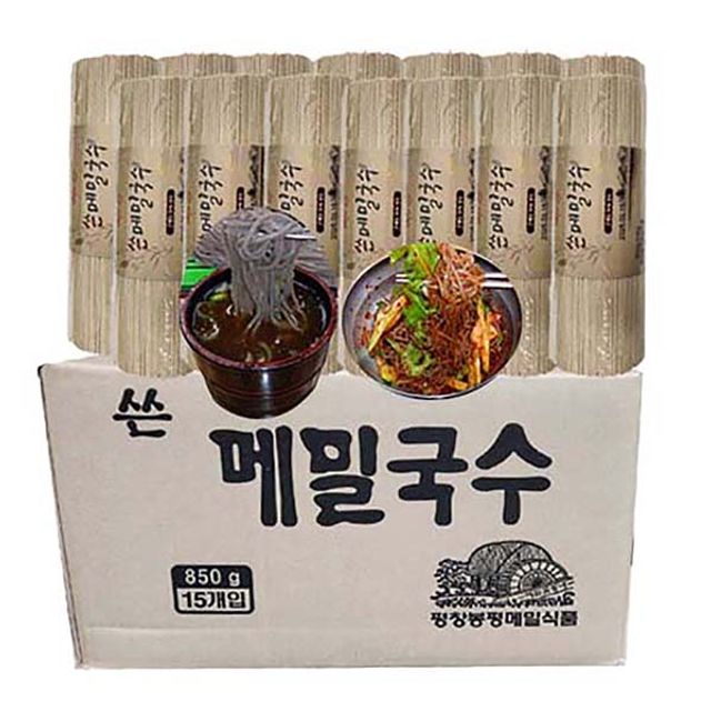 평창봉평 쓴메밀국수-1박스(850gx15개) 메밀막국수 : 대운닷컴