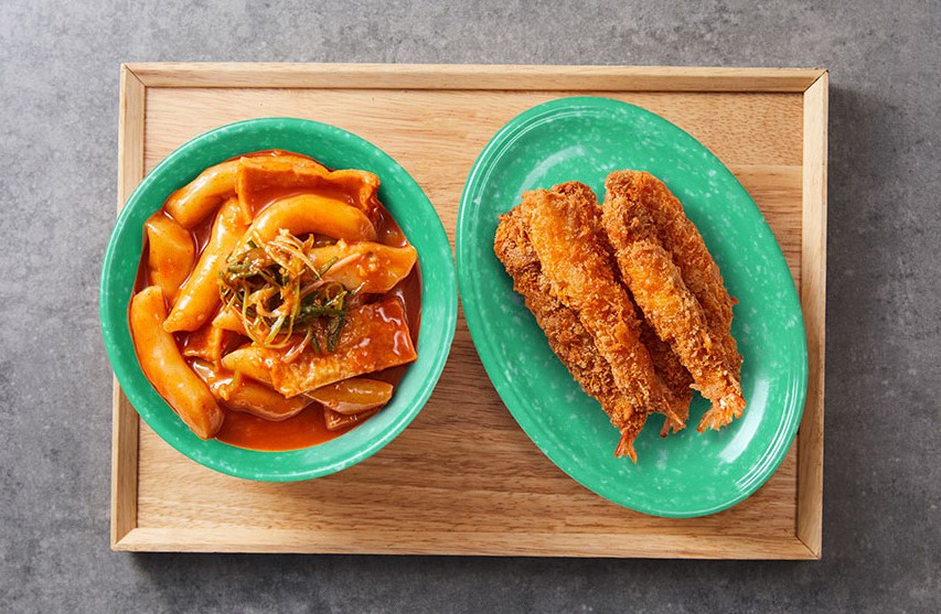 레트로 멜라민그릇 멜라민접시 떡볶이 분식 식기 모음 : 지니세계
