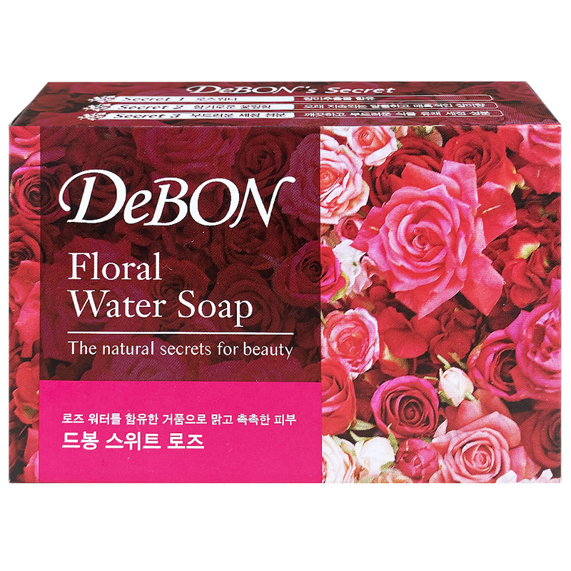 드봉 스위트 로즈 화장 비누 100g : 지누지누