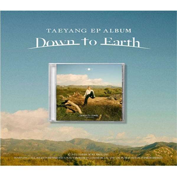 개봉앨범 포토카드 없음 / 태양 (TAEYANG) - EP ALBUM Down to Earth : 악동뮤지움