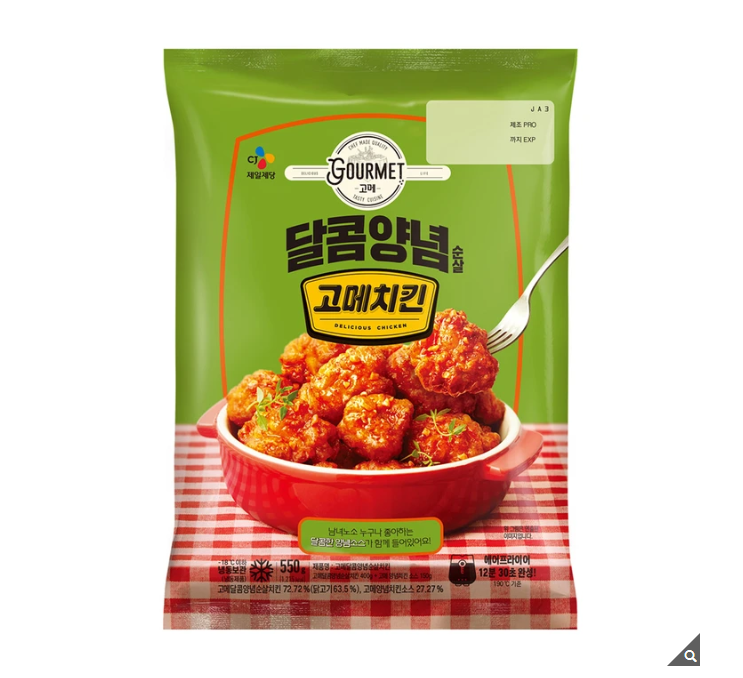 [무료배송] 고메치킨달콤양념550g x 3 : 코스트코 만만세