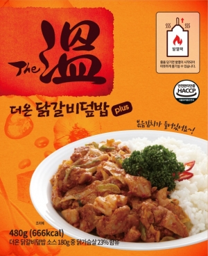 더온 닭갈비덮밥 플러스 480g / 비상식량 / 전투식량 / 캠핑 / 발열도시락 : 지오생활건강