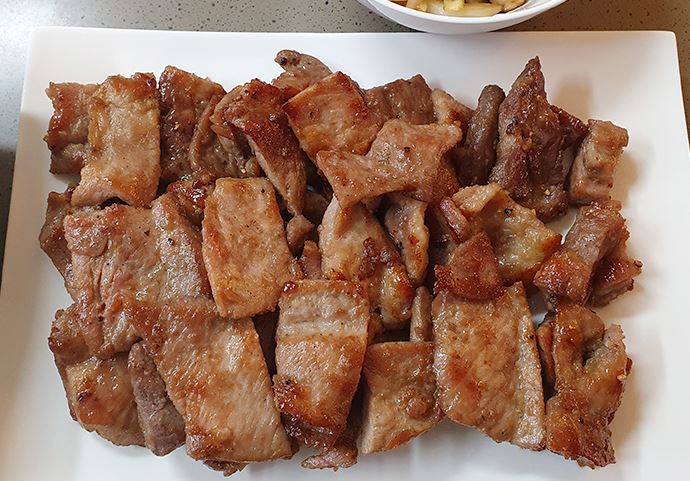 미소그릴 한돈 양념 갈비 4kg 대용량 밀키트 구이용 택배 : 미소그릴