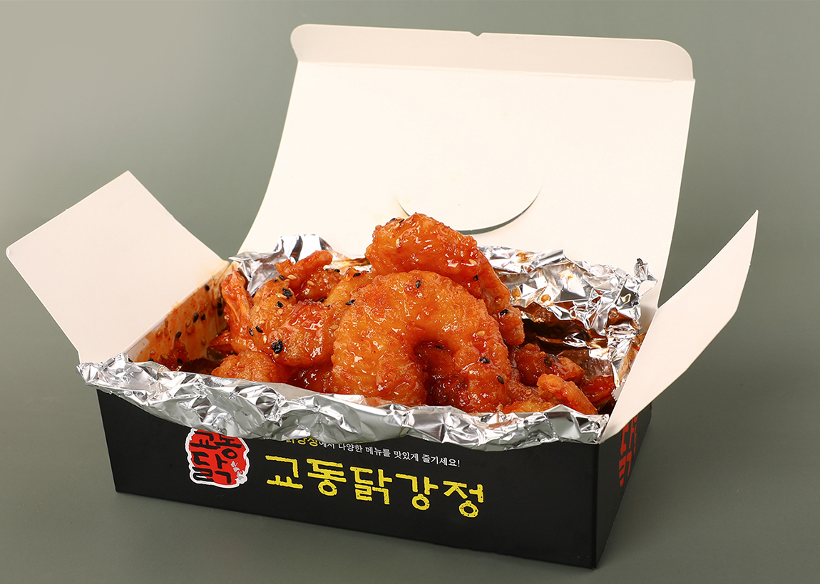 [교동닭강정] 망원시장맛집 새우 닭강정 : 띵굴마켓
