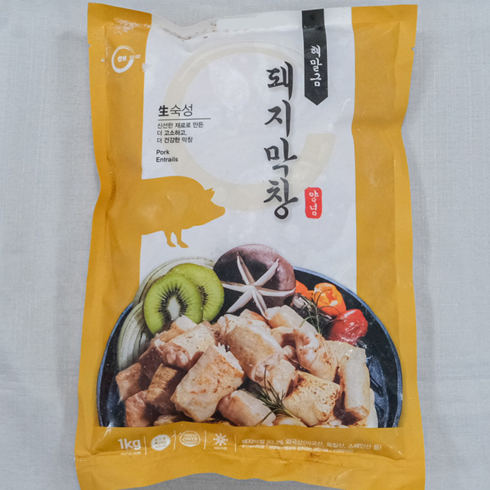 [제천시 배달] 냉동 양념돼지막창 1kg [제천내토 흥부정육점] : 동네시장 장보기