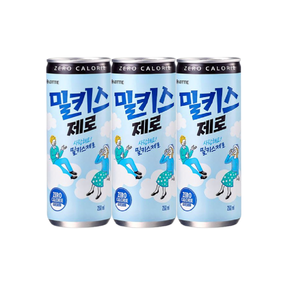 롯데칠성 밀키스 제로 250ml 30캔 : 서희에프앤비