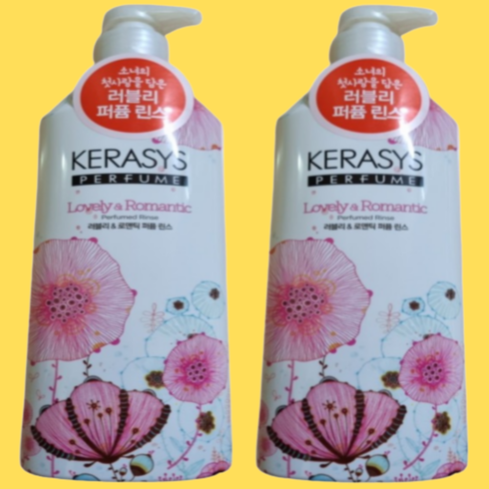 케라시스 러블리 앤 로맨틱 퍼퓸 린스 980ml X 2개 : 매드포클릭