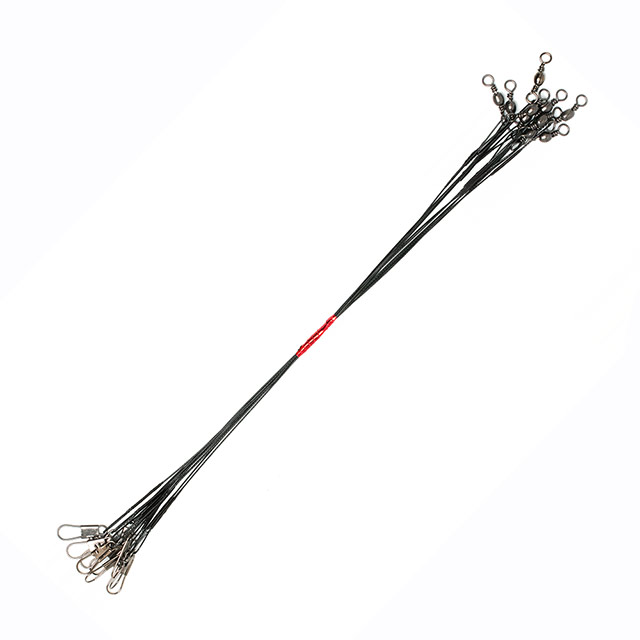 갈치 낚시 와이어 목줄 와이어리더 그린 10개입 삼치 15cm : 야호낚시