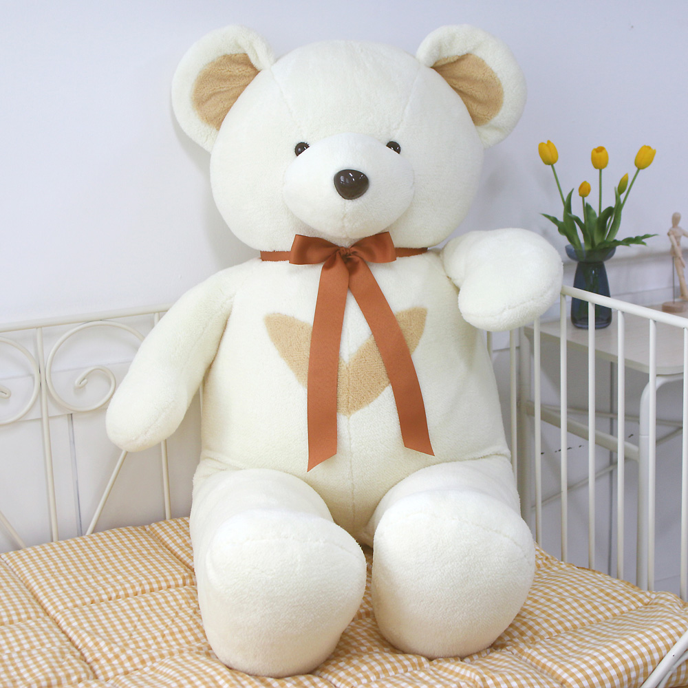 영아트 뉴 반달곰 인형 점보_크림-대형 봉제 곰인형 애착 장식 : dollndolls