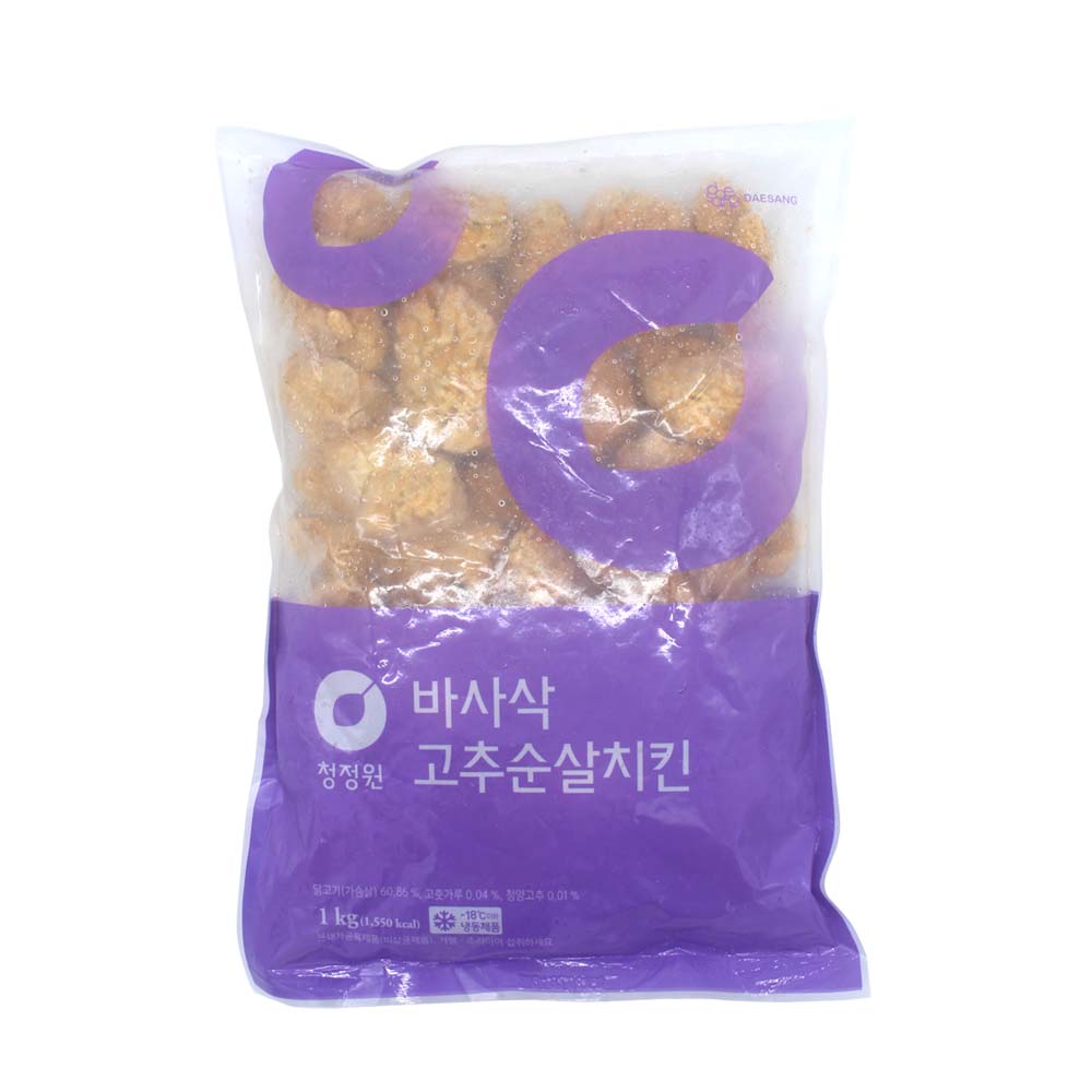 청정원 바사삭 고추순살치킨 1kg (냉동) : 울산팡