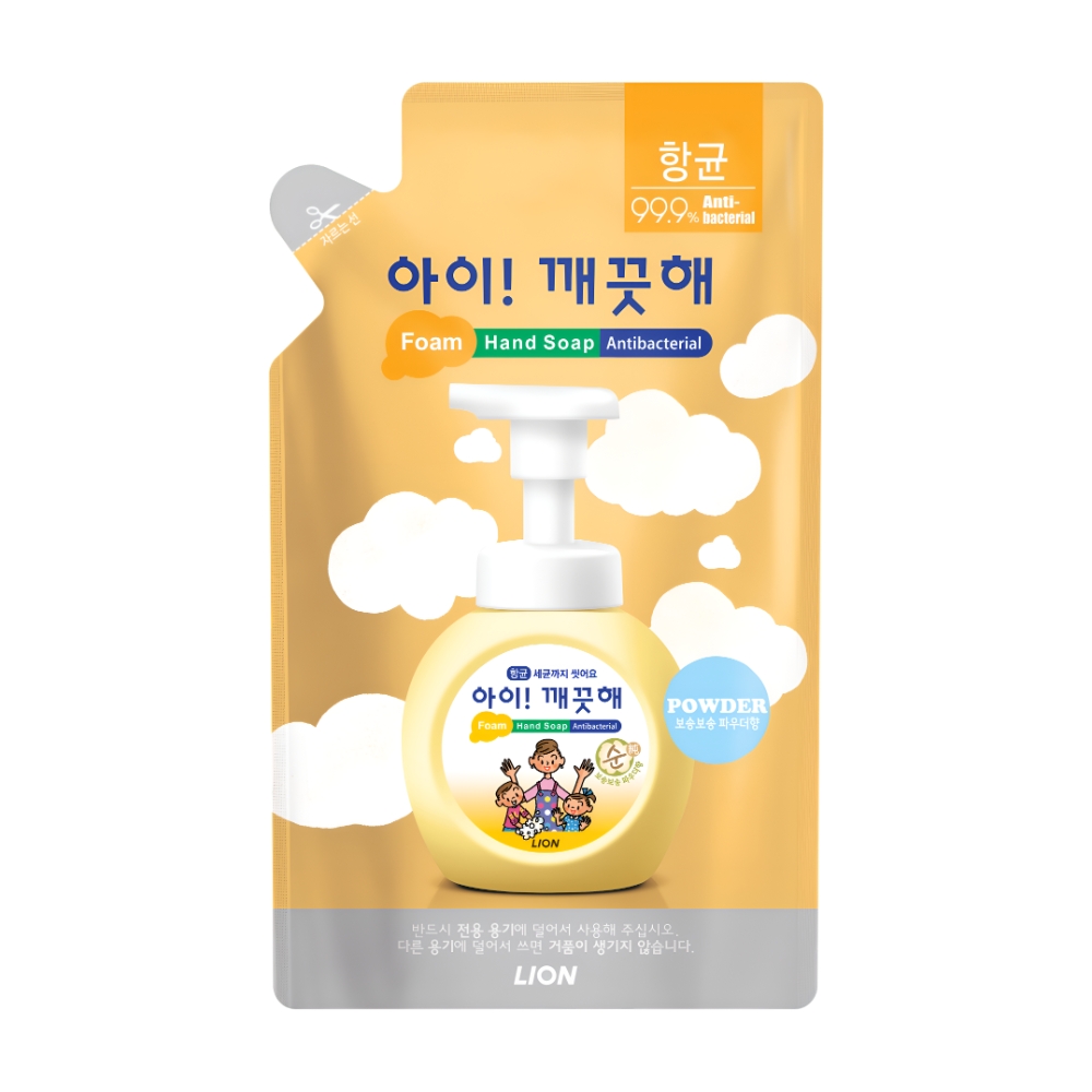 아이깨끗해 항균 폼 핸드 솝 순 200ml 리필 : 보현스토어
