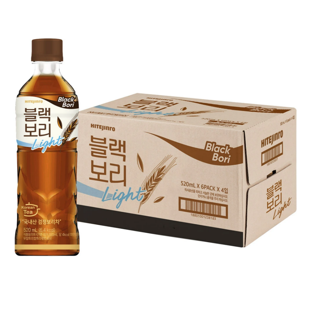 하이트진로 블랙보리 라이트 520ml x 24병 : 매일선물