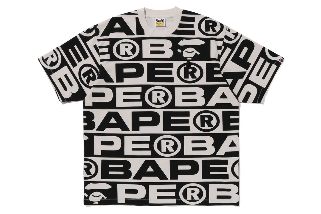 베이프 LUX SPORT PATTERN OVERSIZED TEE 오버사이즈 반팔티 _ BSTL : 베스트.리