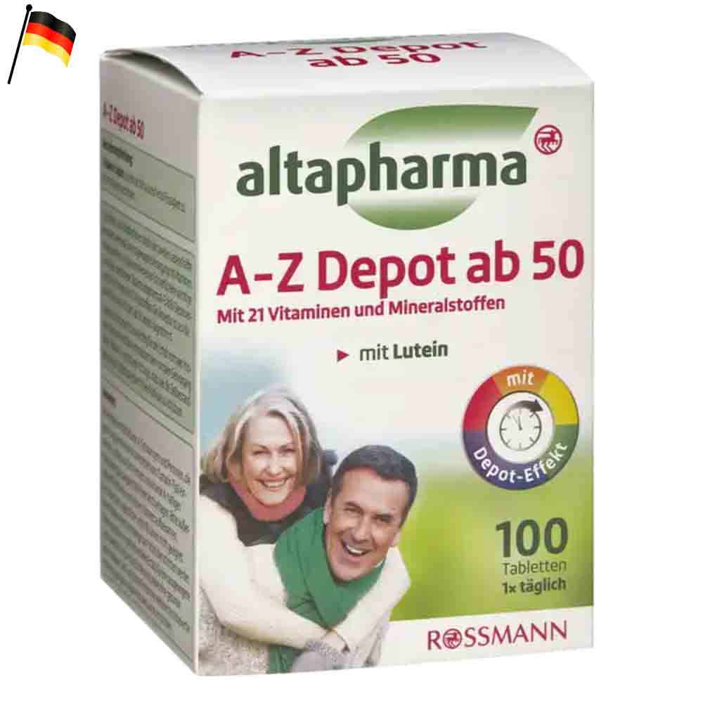 알타파마 A-Z Depot (A-Z Depot) 정제 100st - 50세이상 : 구텐탁코리아
