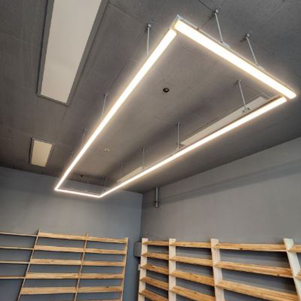 T라인 LED 라인조명 레일조명 레일등 T7 플리커프리 88베이직 화이트바디 300mm : 88라이팅