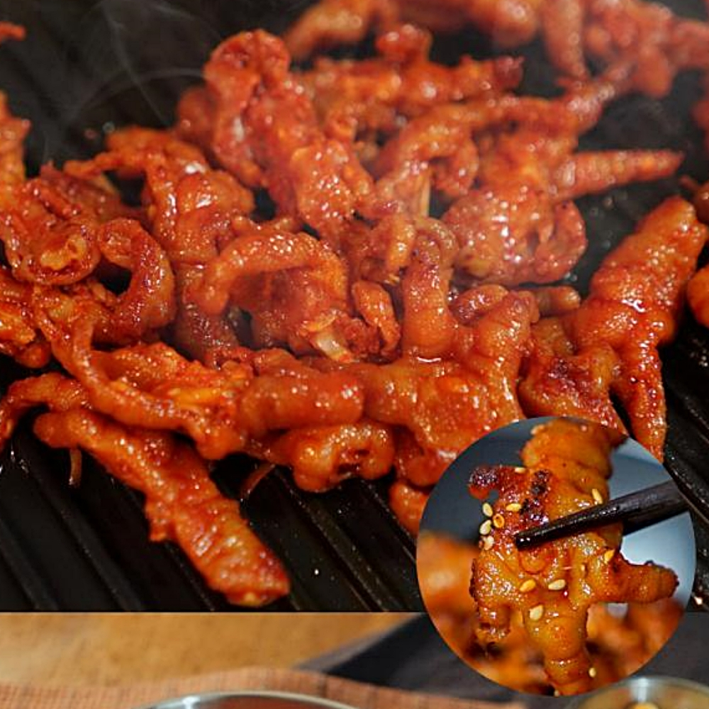 닭발 직화무뼈불닭발 무뼈닭발 220g 술안주 소주안주 맥주안주 : 스마트하니B