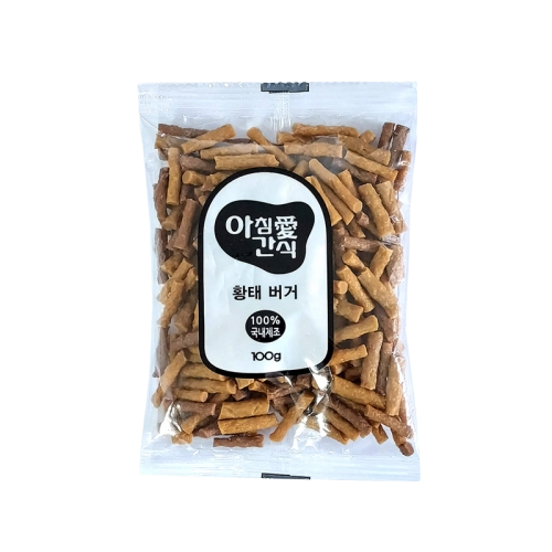 베니앤베이 강아지 소고기 황태버거 100g 노즈워크 훈련보상간식 건조트릿 : 제이엠트레이더스