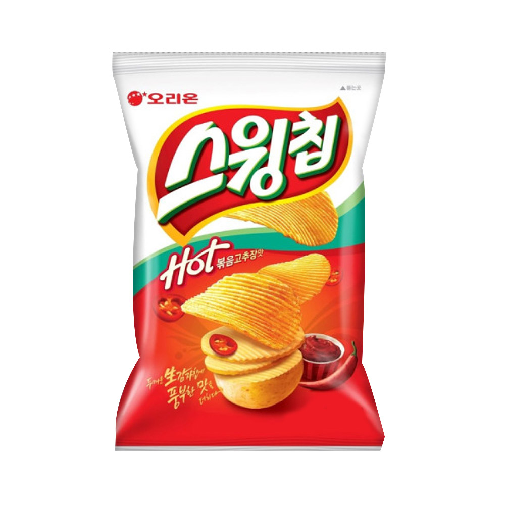 스윙칩 미니과자 볶음고추장맛 HUJ, 30g, 30개 : 존맛천국