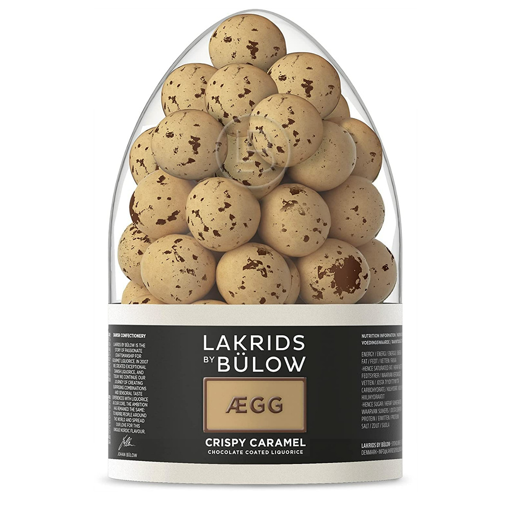 Lakrids by Bulow 덴마크 라크리츠 에그 크리스피 캐러멜 감초 초콜릿 480g : 리브가스토어