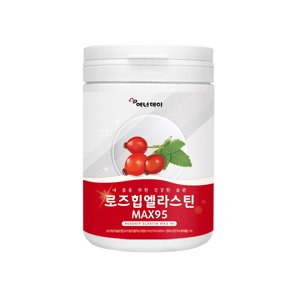 로즈힙 퓨레 엘라스틴 콜라겐 분말 가루 230g  필로퀴논 : 미리내가게