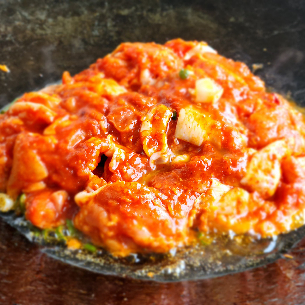 메리골드자몽청 춘천닭갈비 1kg 하림닭갈비 우동면&시즈닝 증정 : 자연에서바로