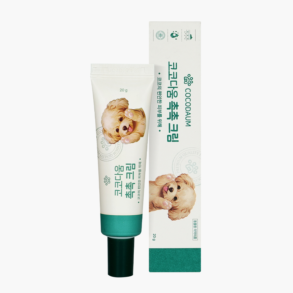 코코다움 강아지 발바닥 코 갈라짐 보습제 촉촉크림 1개 : 코코다움