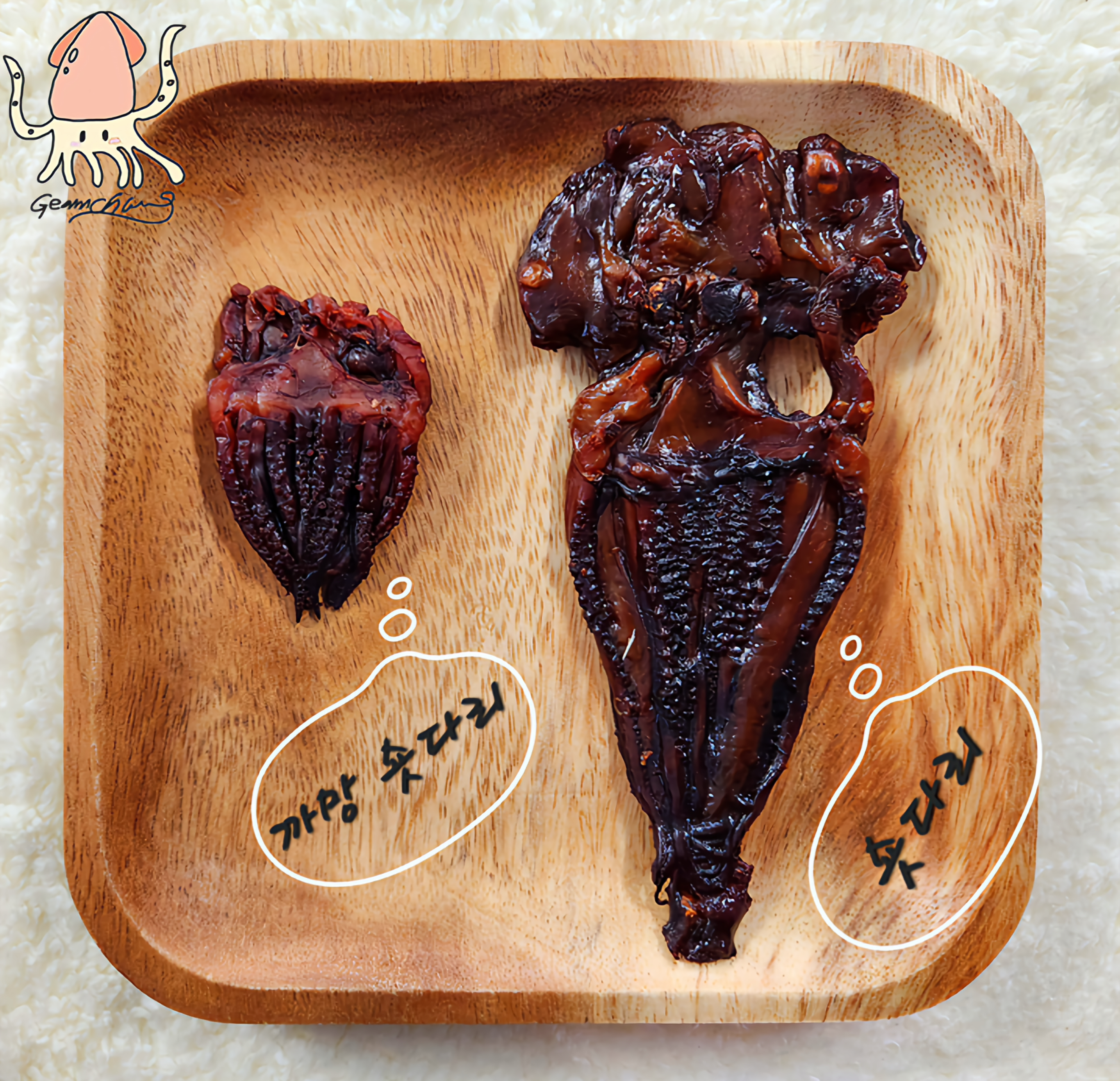 금창수산 숏다리 오징어 300g : 금창수산