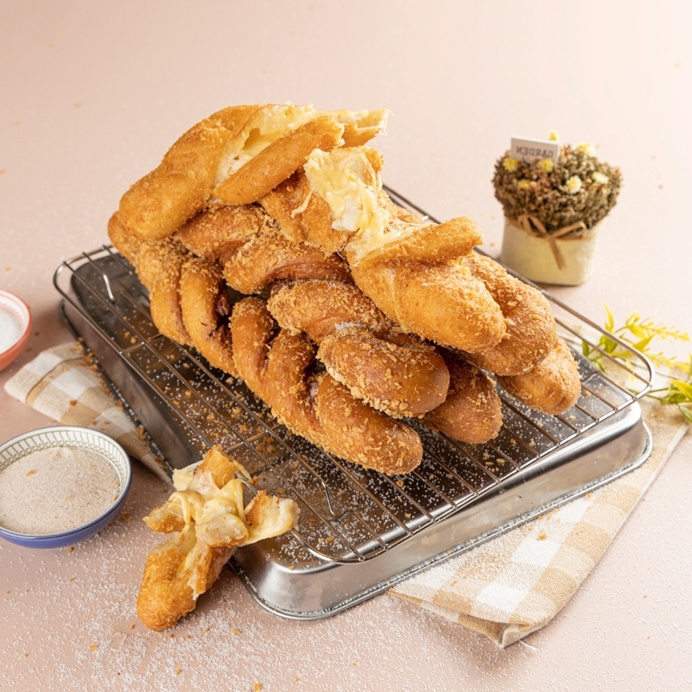 찹쌀꽈배기 찹쌀도너츠 치즈 냉동생지 : 만개상회