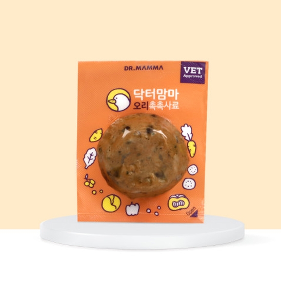 닥터맘마 강아지 촉촉사료 오리 700g 애견 화식 습식 사료 : 개사세